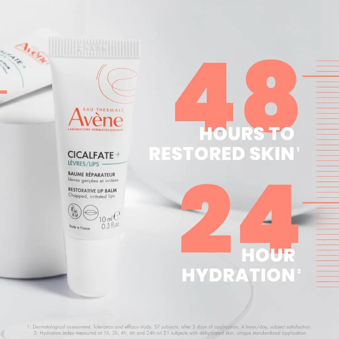 Avène Cicalfate+ Repair Lip Balm 10ml – Nourishing Protective Balm for Dry & Chapped Lips