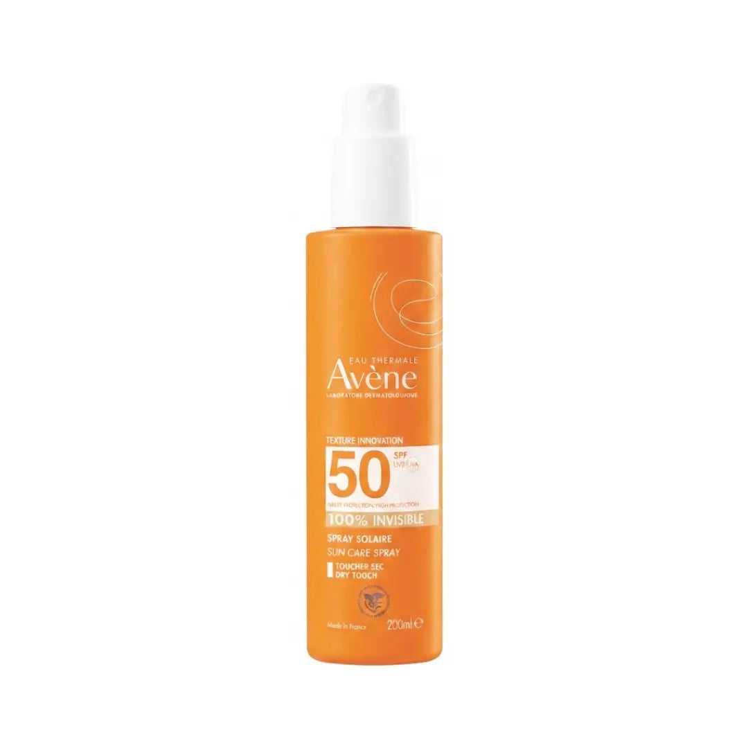 Avène Invisible Sun Care Spray SPF50+ 200ml – Broad Spectrum Sunscreen Spray