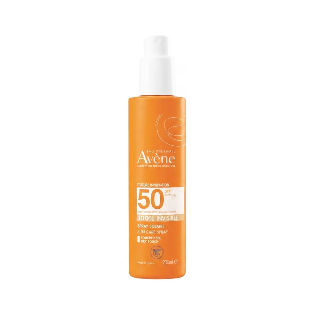 Avène Invisible Sun Care Spray SPF50+ 200ml – Broad Spectrum Sunscreen Spray