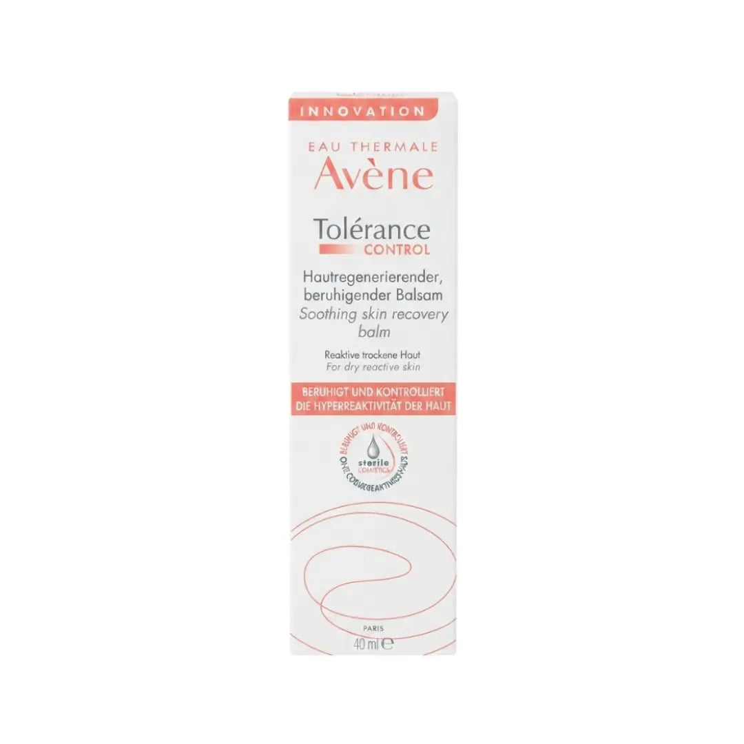 Avène Tolérance Control Soothing Skin Recovery Balm 40ml – Moisturizing Face Balm for Sensitive Skin