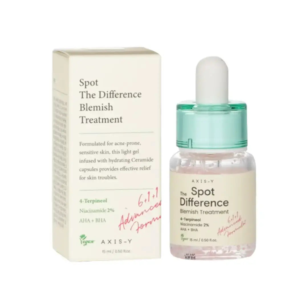 Axis-Y Spot The Difference Blemish Treatment 15ml – Lightweight Spot Care Gel