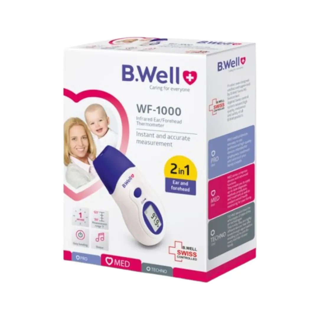 B WELL Infrared Ear / Forehead Thermometer WF-1000