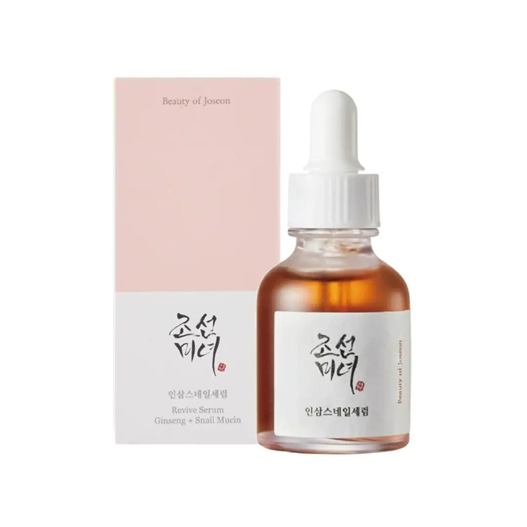 BEAUTY OF JOSEON Ginseng + Snail Mucin Revive Serum 30ml