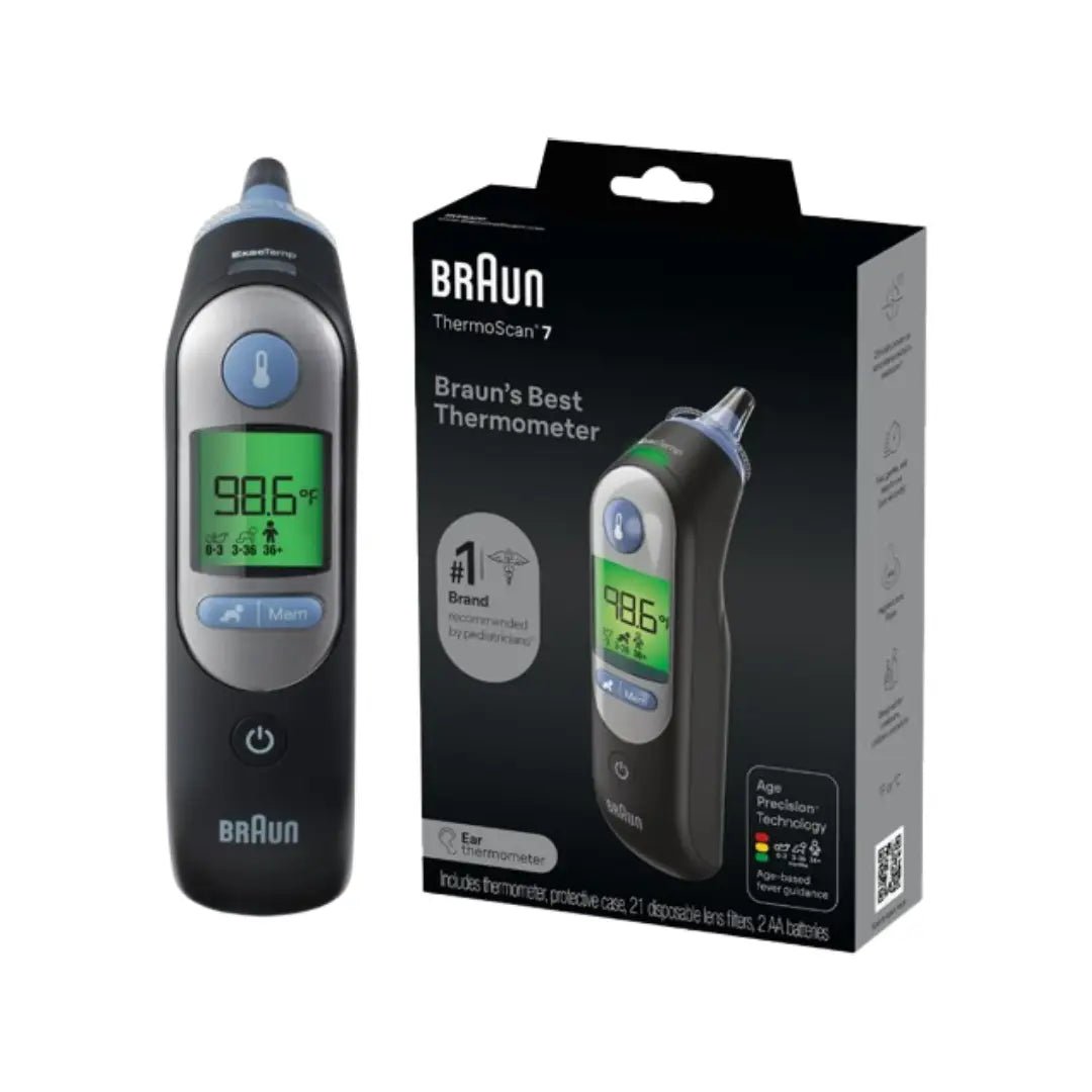 مقياس حرارة الأذن Thermoscan 7 من BRAUN IRT6520B