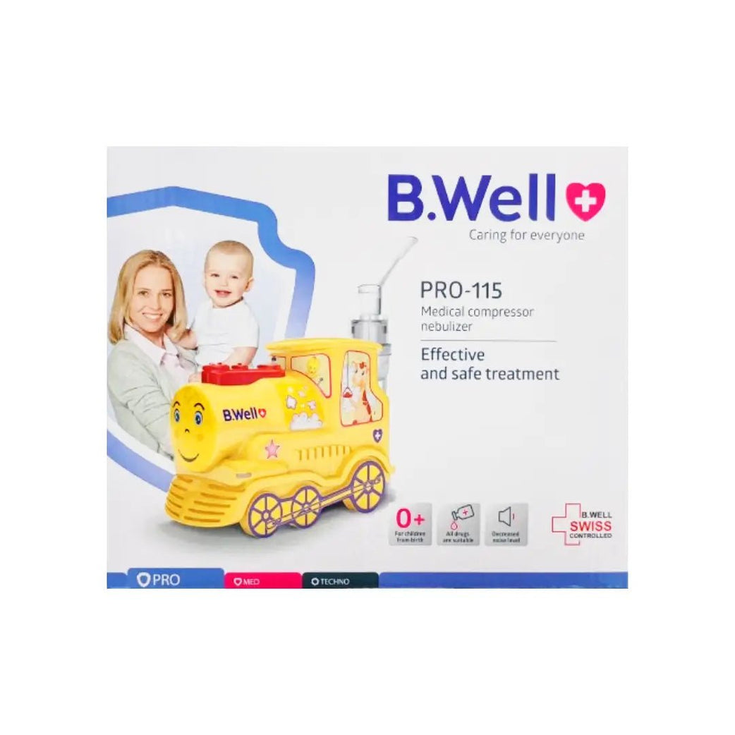 B WELL MEDICAL COMPRESSOR NEBULIZER TRAIN PRO-115