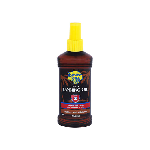 Banana Boat Spf2 Deep Tanning Oil 236ml