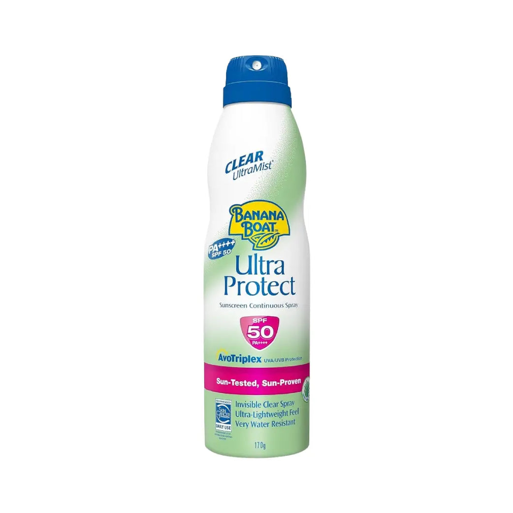 Banana Boat Ultra Protect SPF50 Sunscreen Spray 170g – Broad Spectrum Sun Protection Mist