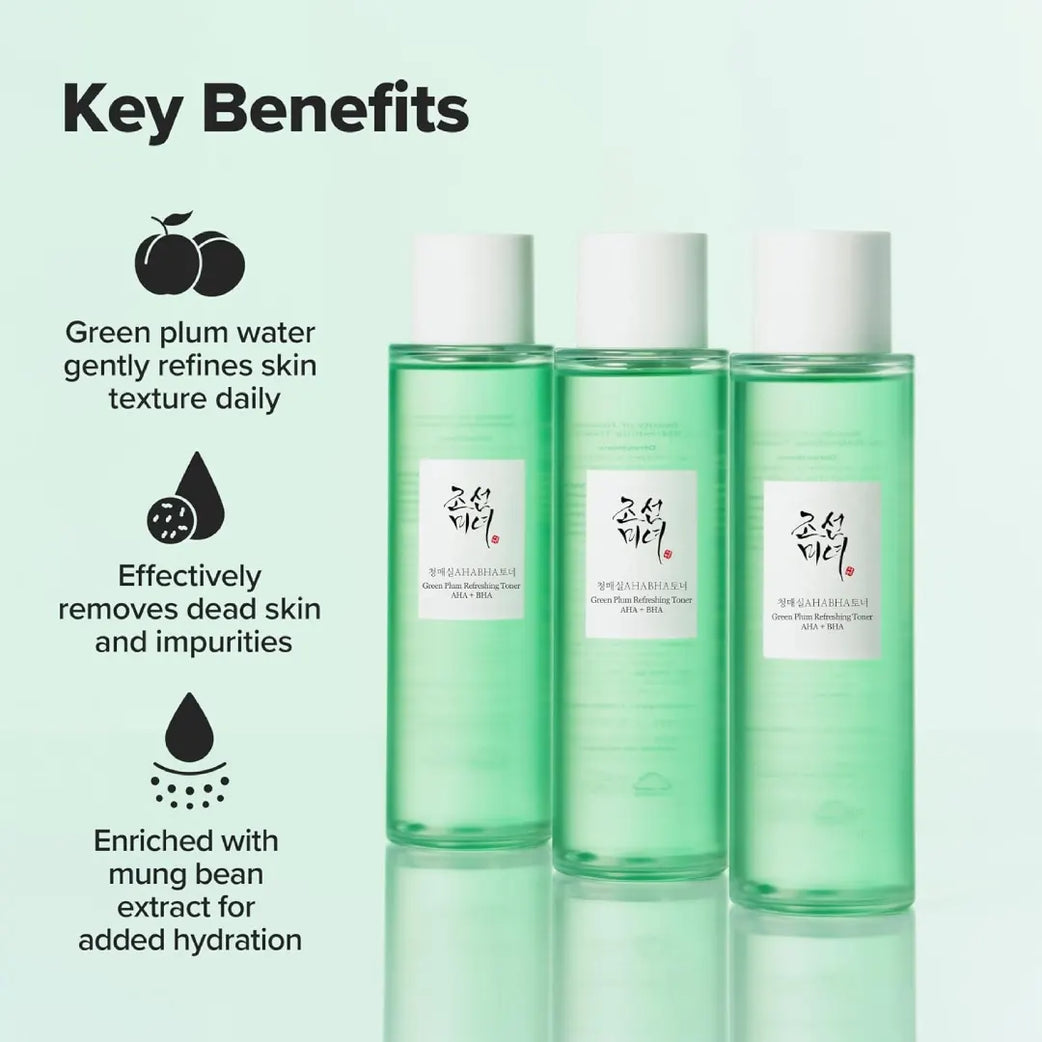 Beauty of Joseon Green Plum Refreshing AHA + BHA Toner 150ml