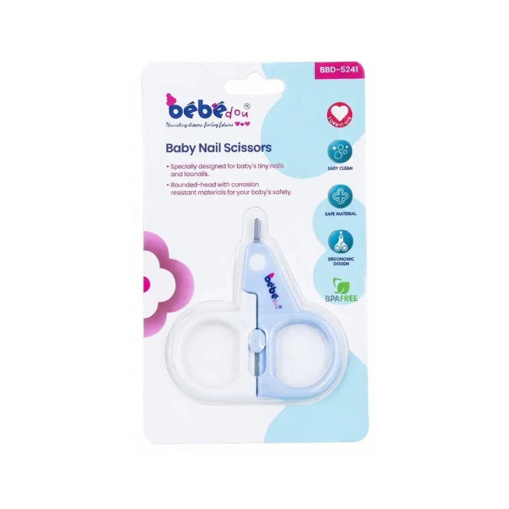 Bebe Baby Nail Scissors BBD 5241 – Safety Nail Scissors for Infant & Baby Grooming