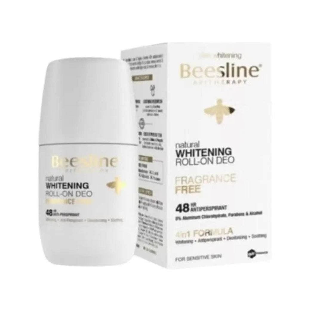Beesline 4in1 Natural Whitening 48H Deo Roll On Whitening Fragrance Free 50ML