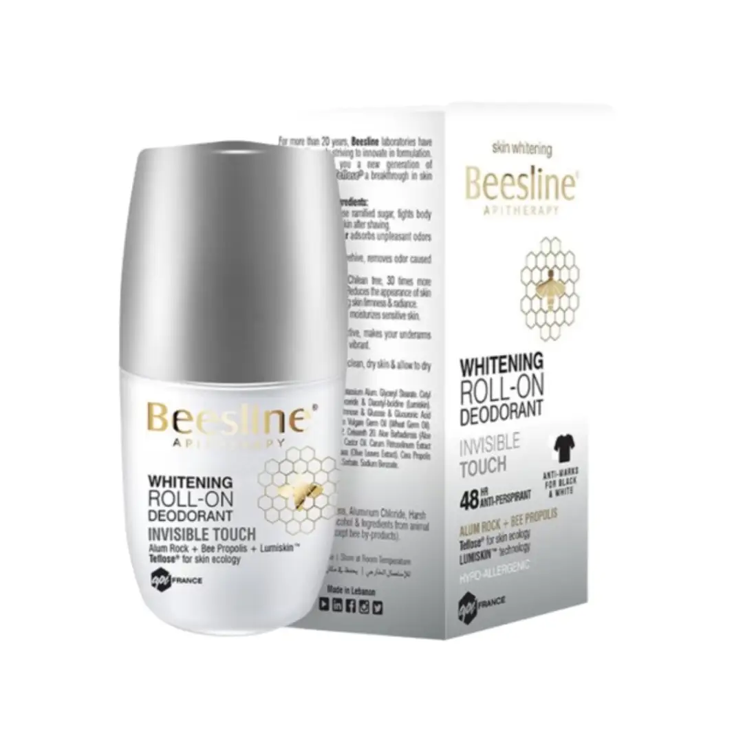 Beesline 4in1 48H Deo Roll-On Invisible Touch 50ml – Long-Lasting Freshness & Underarm Care