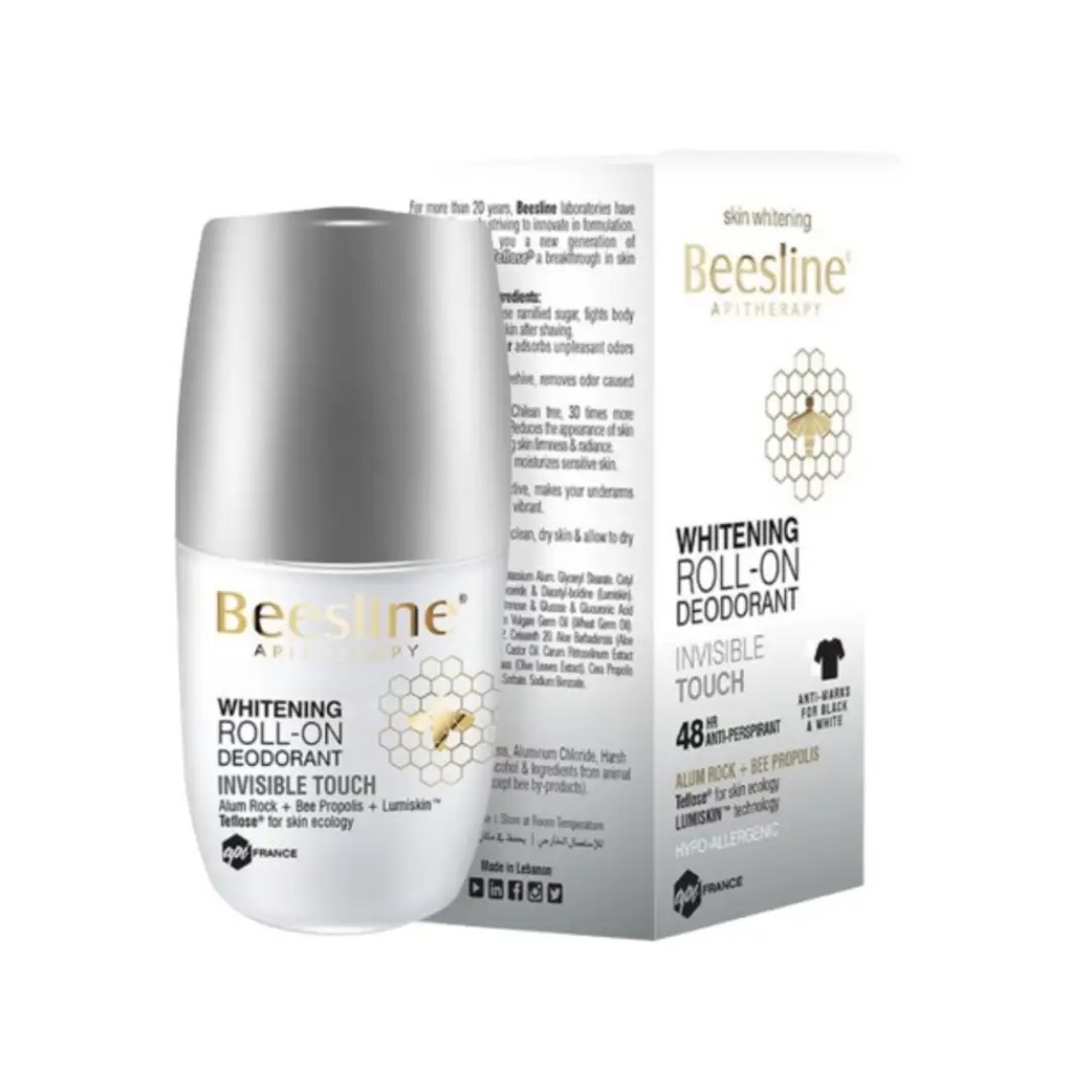 Beesline 4in1 48H Deo Roll-On Invisible Touch 50ml – Long-Lasting Freshness & Underarm Care