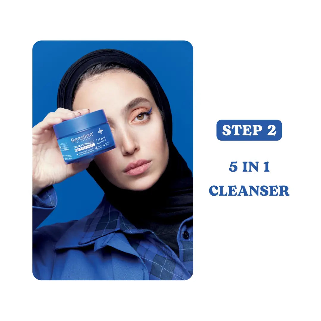 Beesline 5-in-1 Instant Bright Cleanser 150ml – Brightening Facial Cleanser