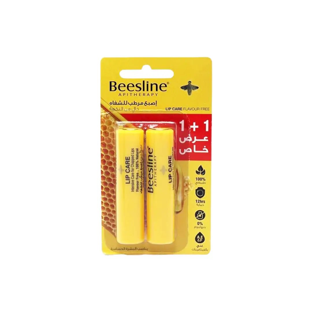 Beesline Flavour Free Lip Care 4G 1+1