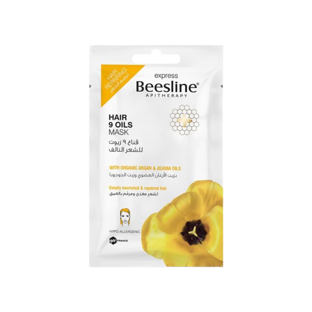 Beesline Apitherapy Hair Mask with 9 Natural Oils – Nourishing Care for Dry & Damaged Hair