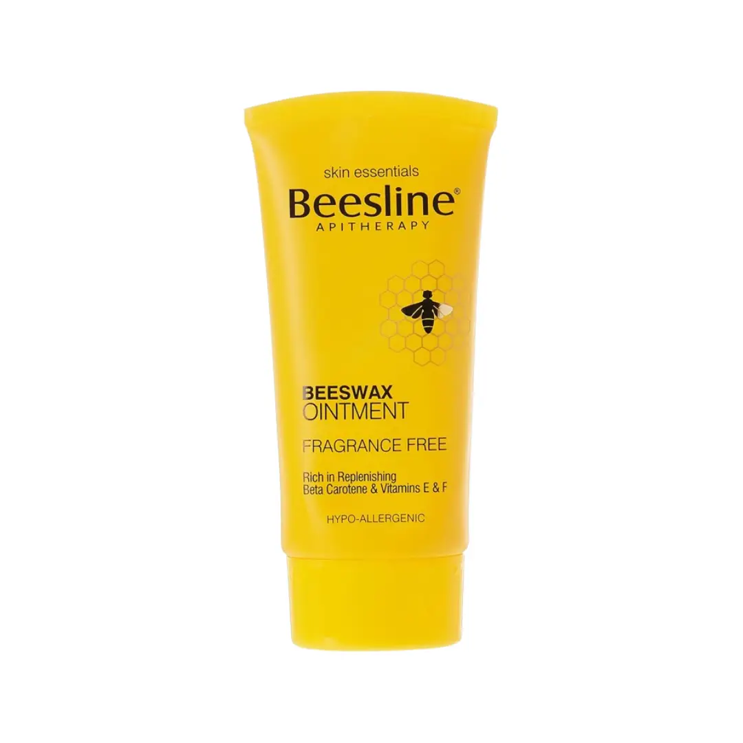 Beesline Fragrance Free Beeswax Ointment 60ml – Intensive Moisturizing Balm for Dry & Sensitive Skin