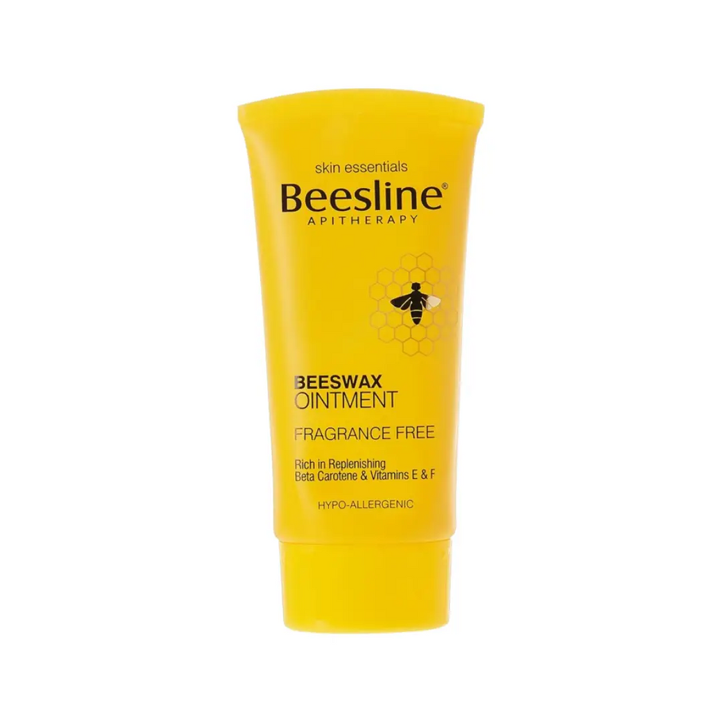 Beesline Fragrance Free Beeswax Ointment 60ml – Intensive Moisturizing Balm for Dry & Sensitive Skin