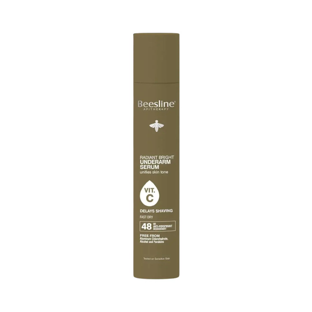 Beesline Radiant Bright Underarm Serum Delay Shaving 150ml Brightening and Smooth Underarm Care