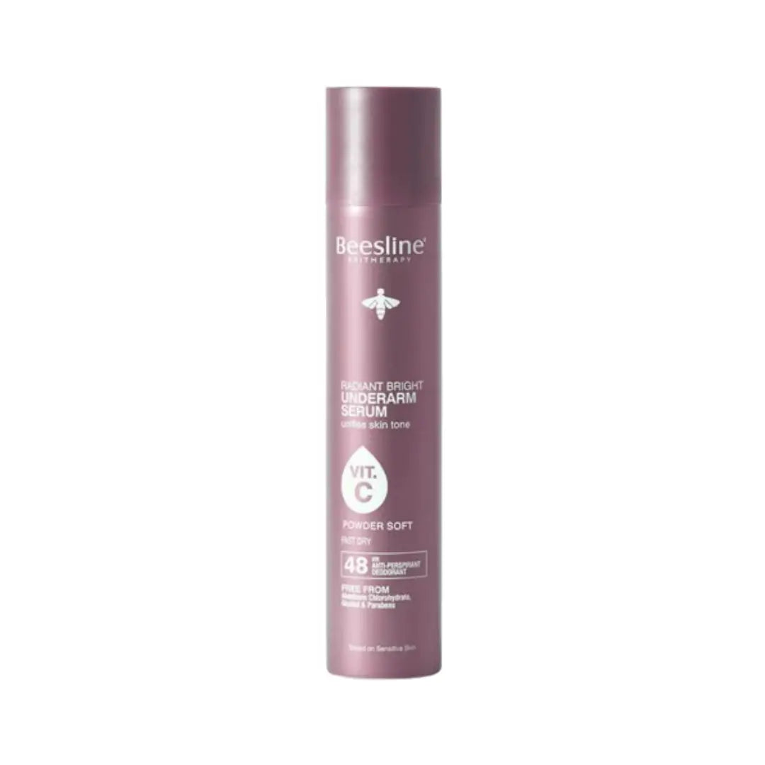 Beesline Radiant Bright Underarm Serum Powder Soft 150ml Brightening and Deodorizing Underarm Care