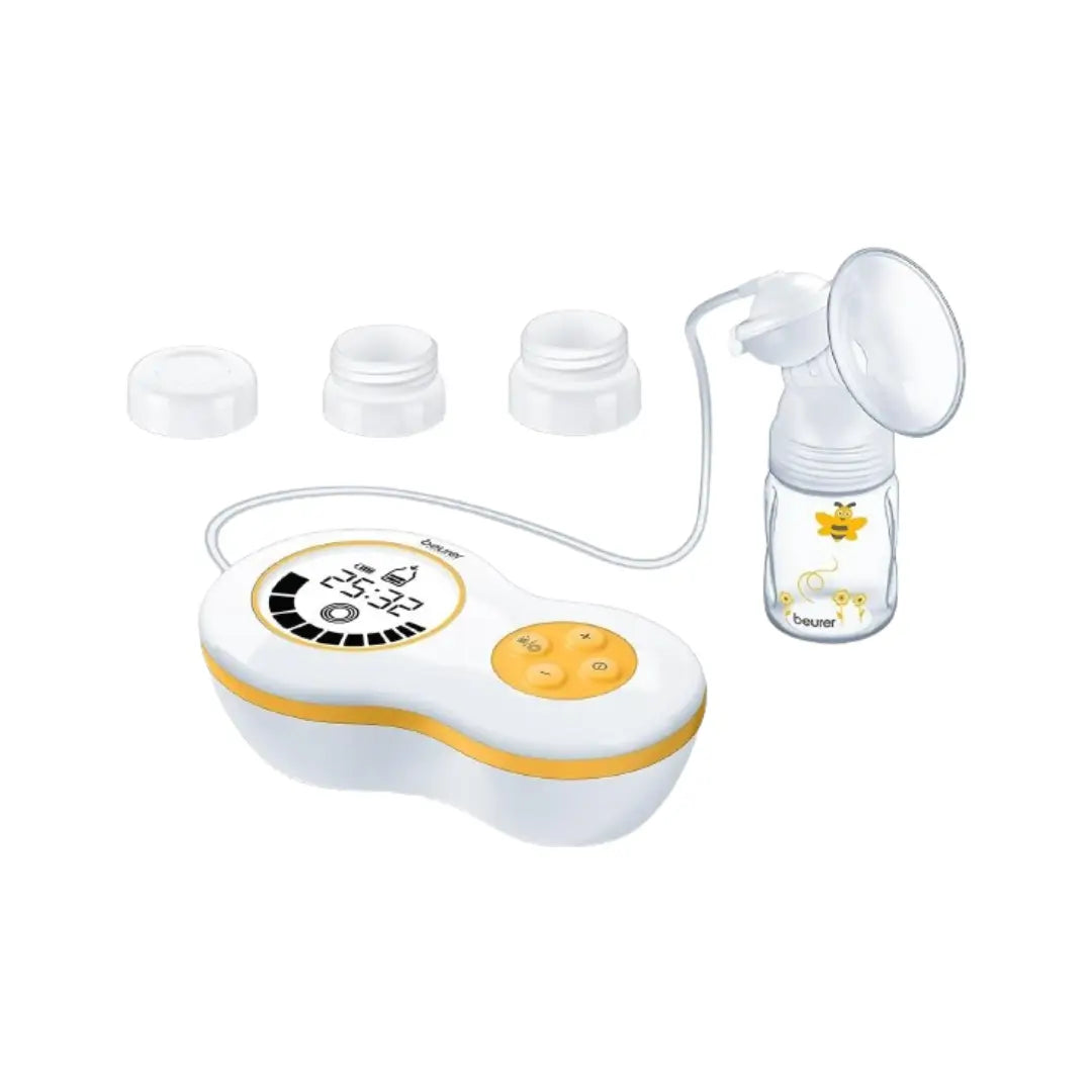 Beurer Baby Care Electric Breast Pump BY 40 – Adjustable Suction Breast Pump with Comfortable Design