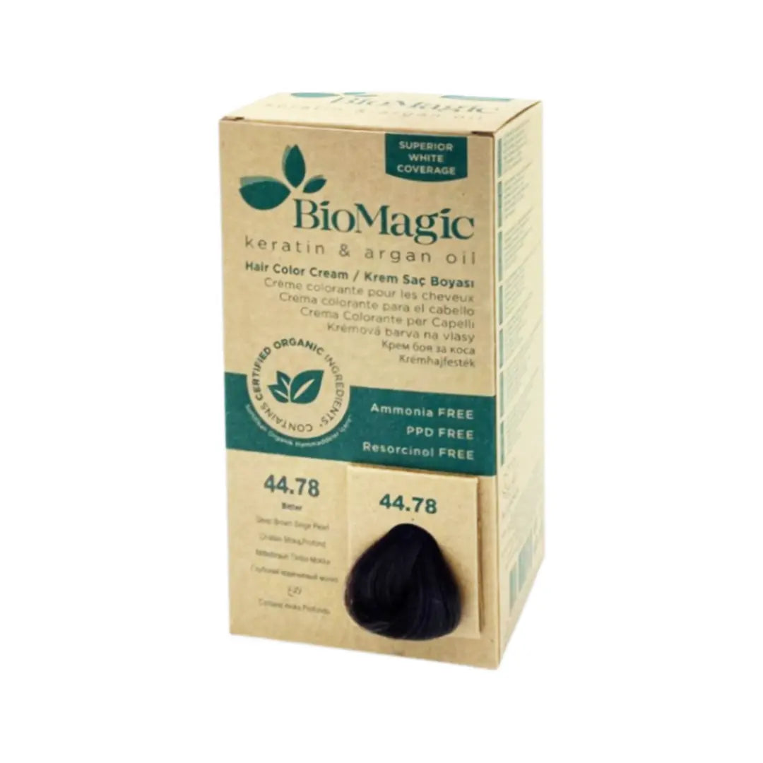 BioMagic Hair Color Blonde 7.00 - Permanent Hair Dye for Natural Blonde Color & Grey Coverage