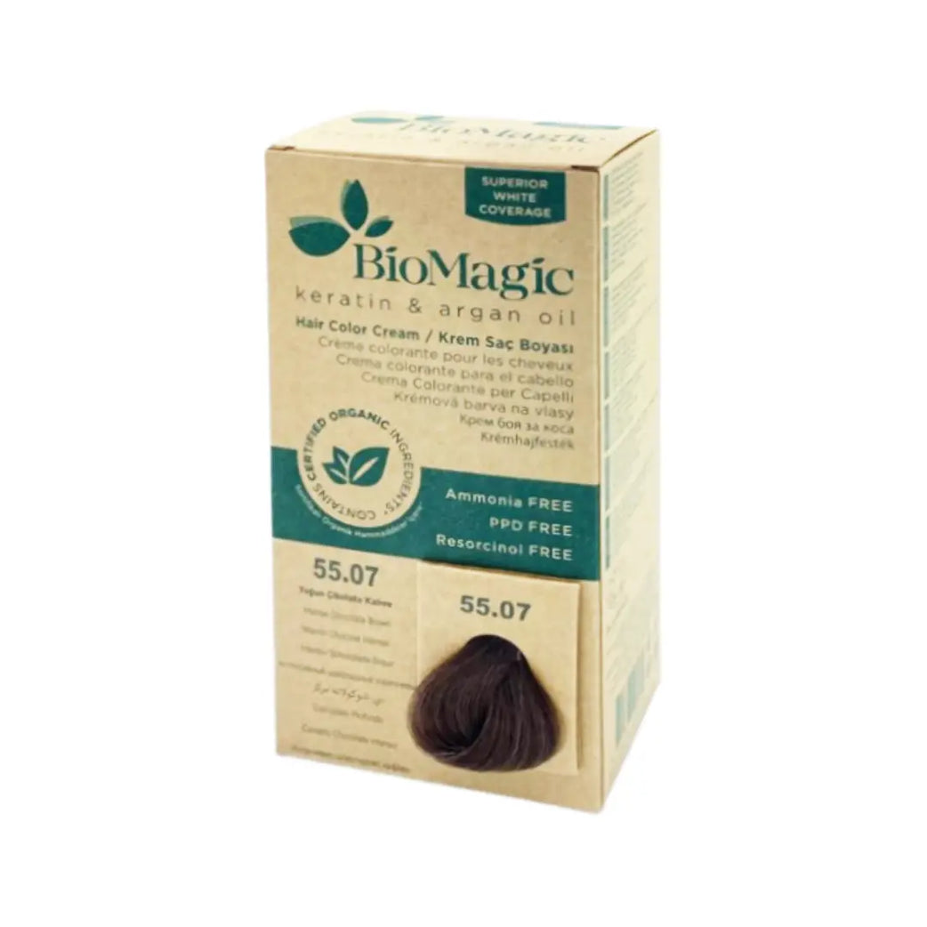BioMagic Hair Color Intense Chocolate Brown 55.07