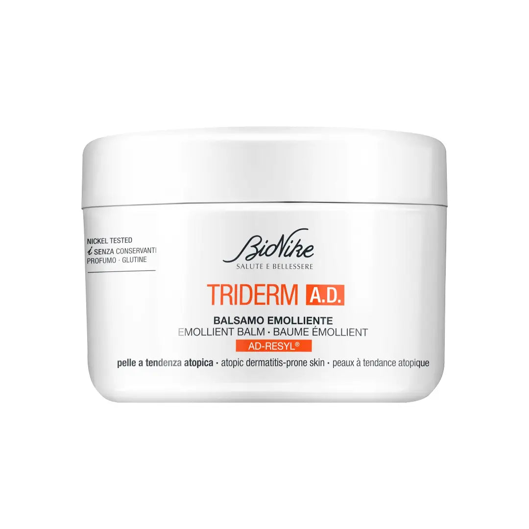 BioNike Triderm A.D. Emollient Balm 450ml – Moisturizing Balm for Dry & Atopic-Prone Skin