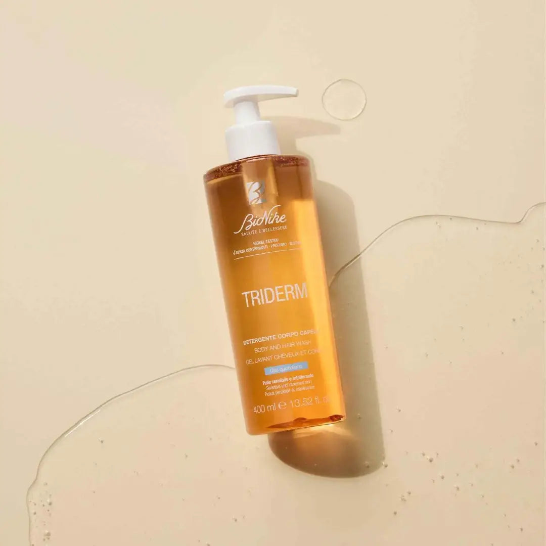BioNike Triderm Body & Hair Wash 400ml – Gentle Hair & Body Cleanser