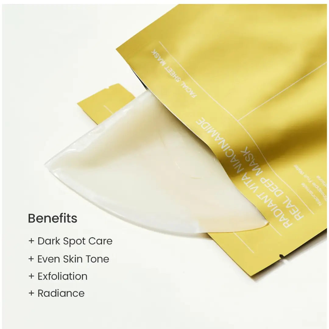 Biodance Radiant Vita Niacinamide Real Deep Mask 4s
