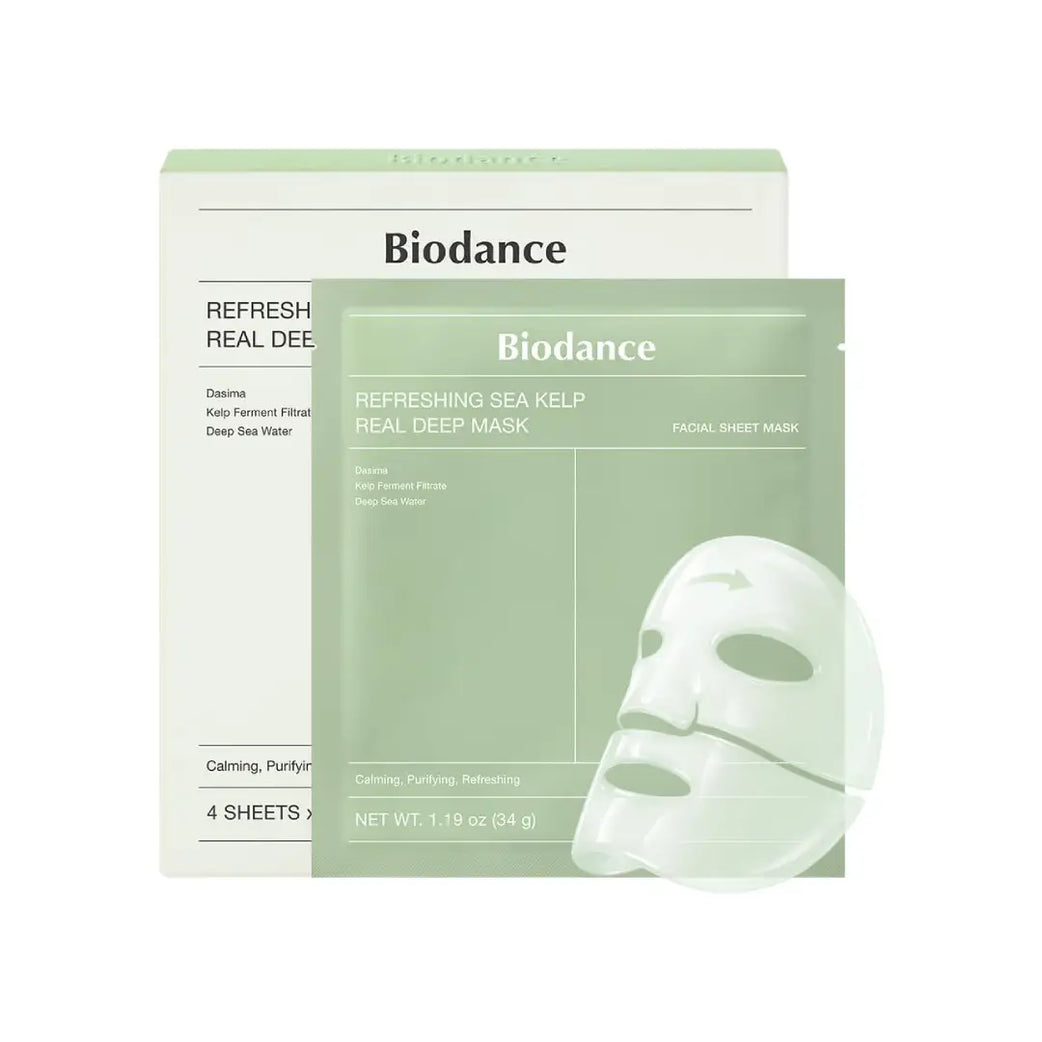 Biodance Refreshing Sea Kelp Real Deep Mask 4s