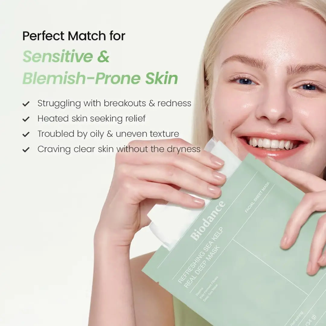 Biodance Refreshing Sea Kelp Real Deep Mask 4s