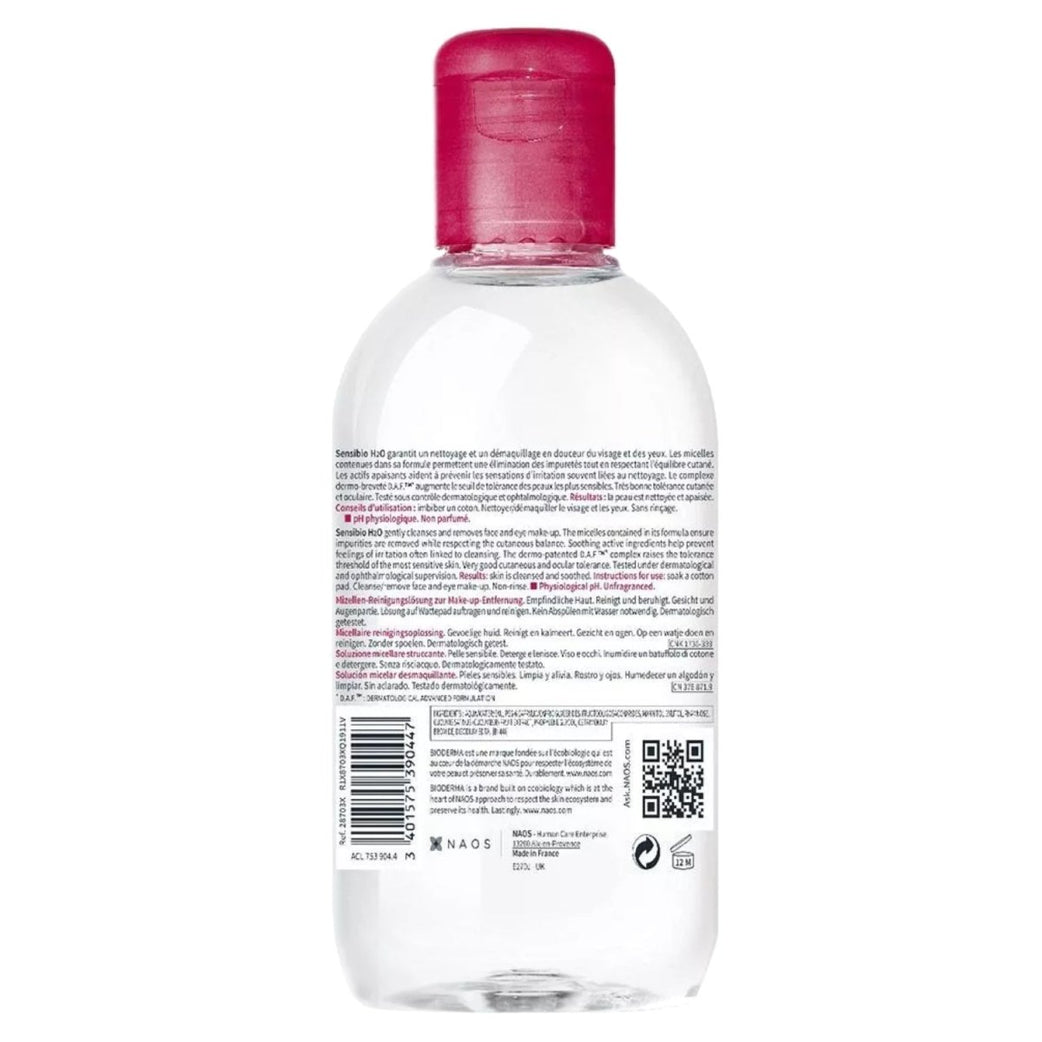 Bioderma Sensibio H2O Micellaire Water - 500ml