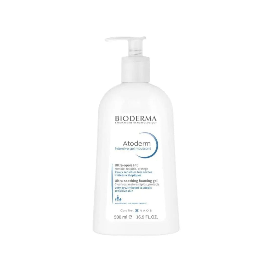 Bioderma Atoderm Intensive Gel Moussant Foaming Gel Pump 500ml