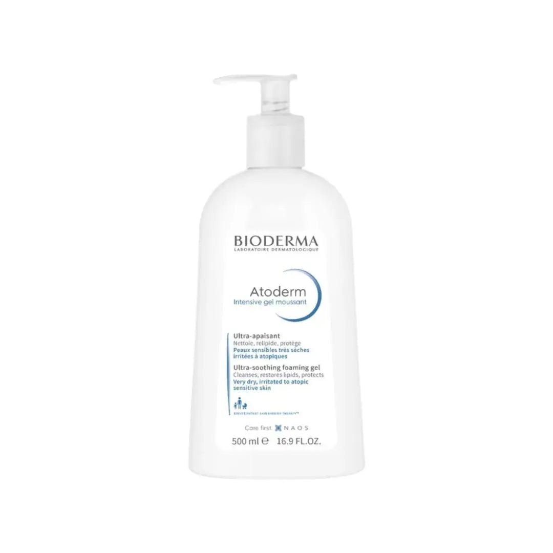 Bioderma Atoderm Intensive Gel Moussant Foaming Gel Pump 500ml