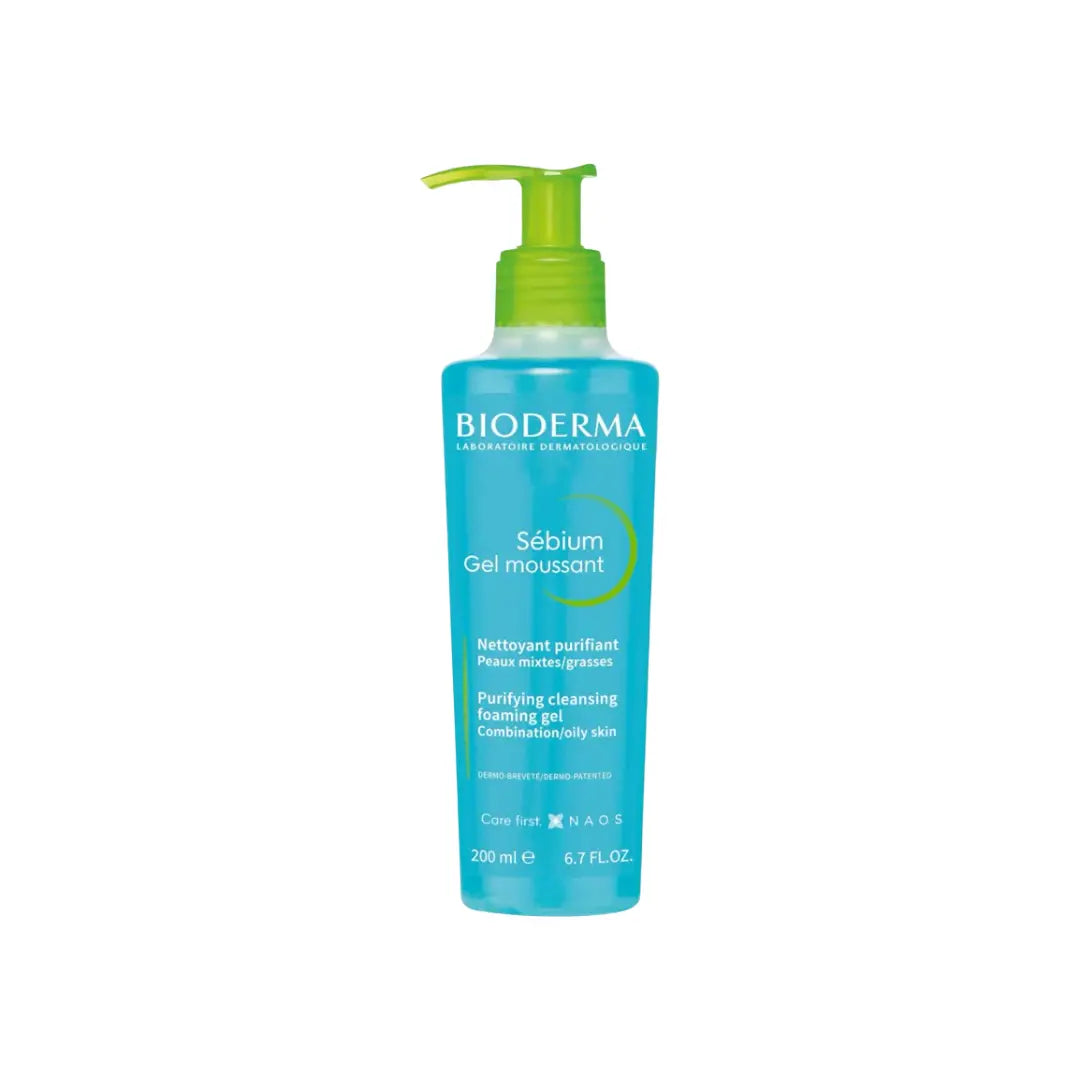 Bioderma Sebium Moussant Gel Pump 200ml