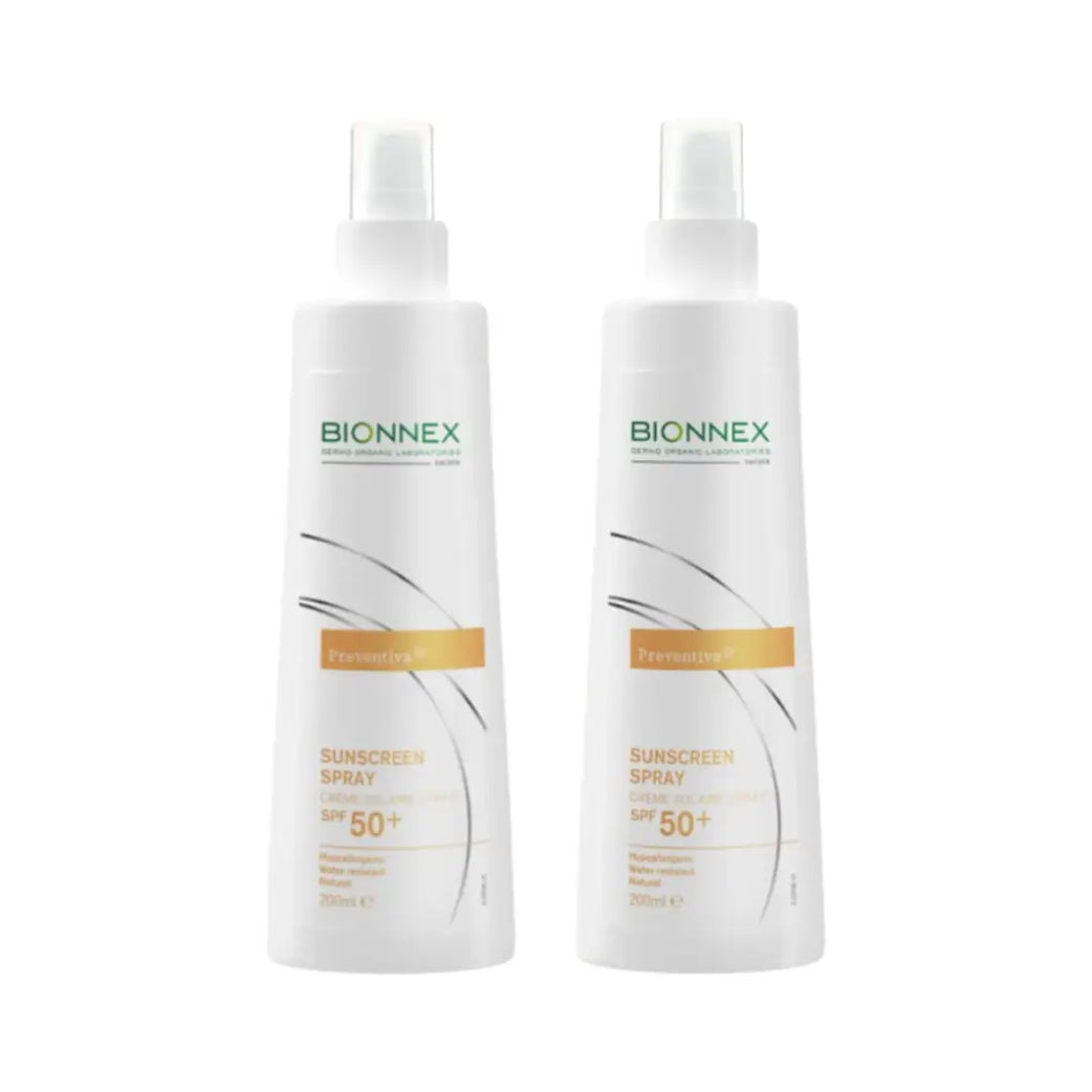 Bionnex Preventiva SPF50+ Sunscreen Spray 200ML Combo Pack