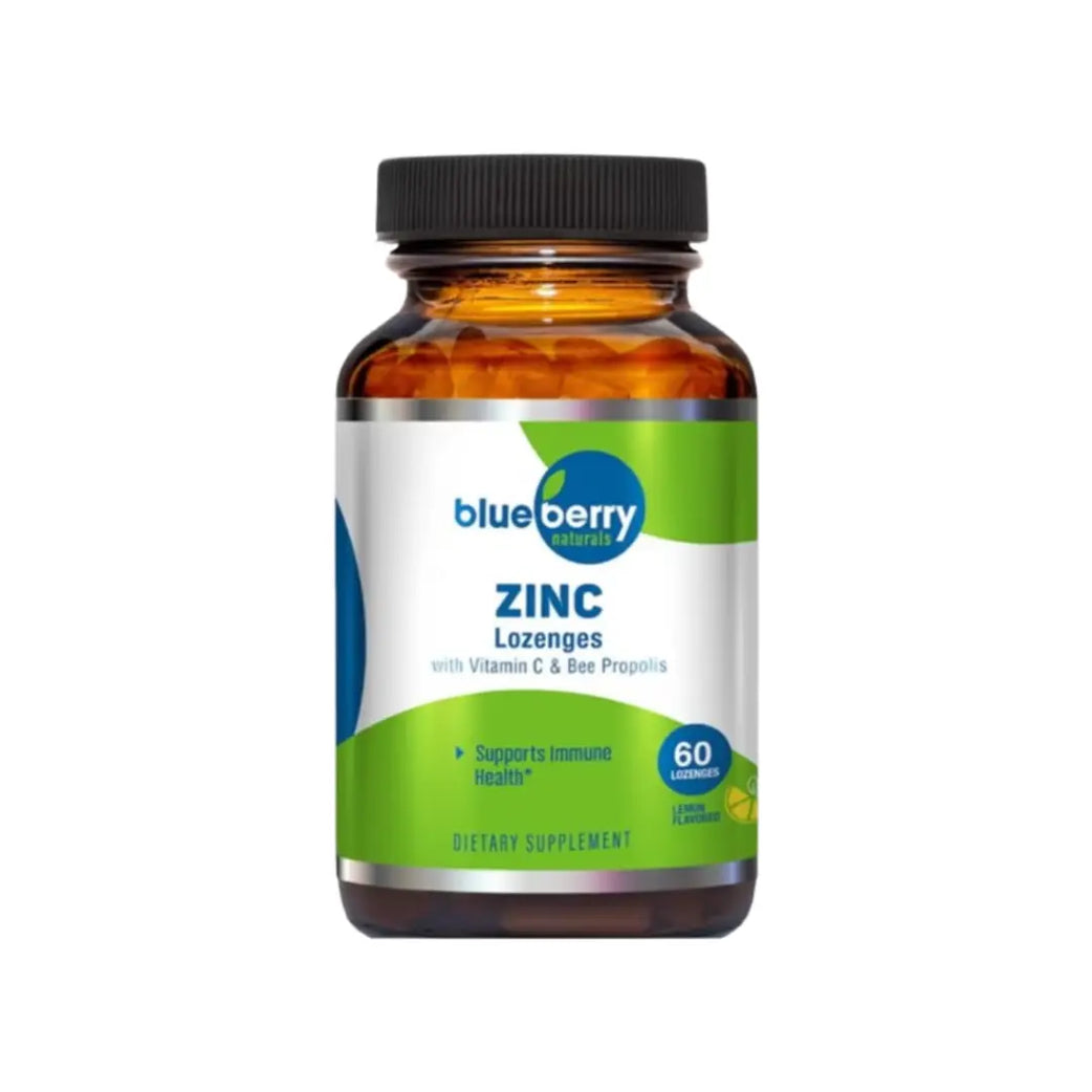 Blueberry Zinc Lozenges 60s - Zinc Lozenges for Immune Support