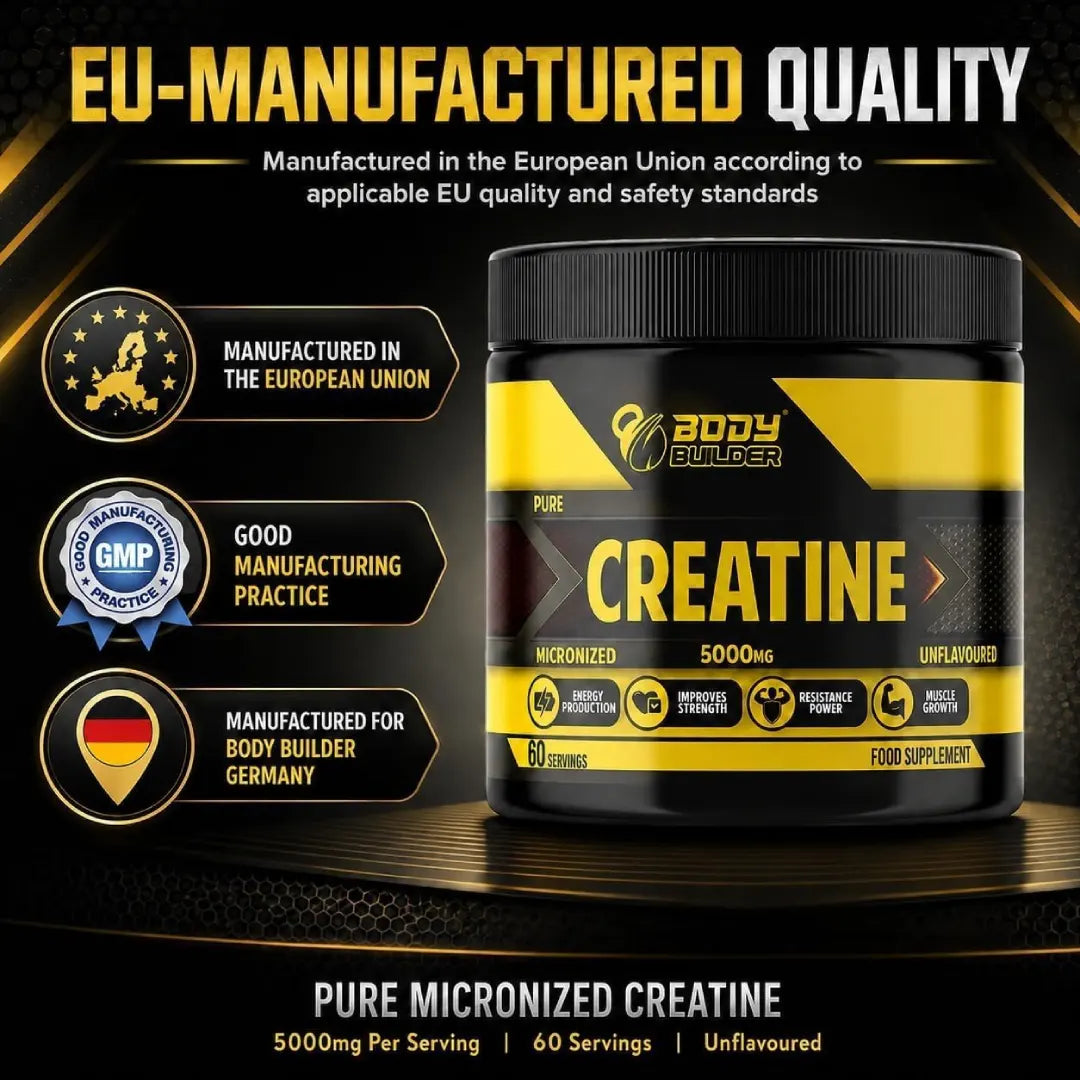 Body Builder Creatine 300g Unflavoured Serv 60