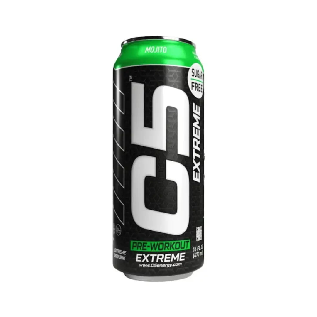 C5 Pre-Workout Extreme Mojito Drink 473ml | Ready-to-Drink Energy & Workout Support Beverage
