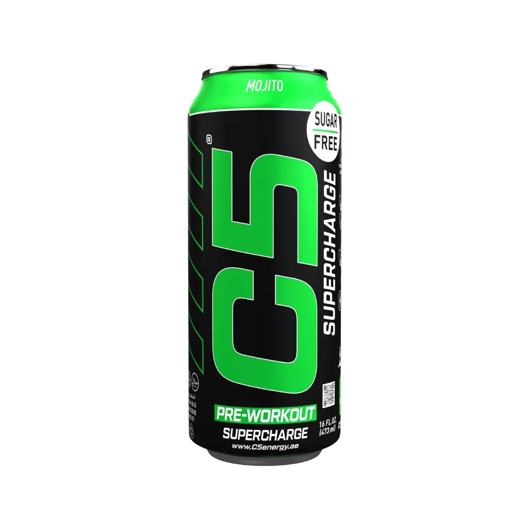C5 Preworkout Supercharge Drink Mojito 473mL