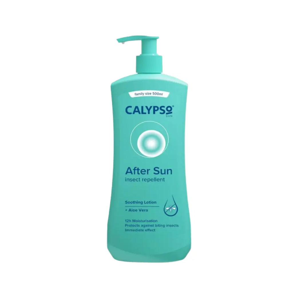 Calypso After Sun Insect Repellent Moisturising Lotion 500ml – Hydrating After Sun Body Lotion