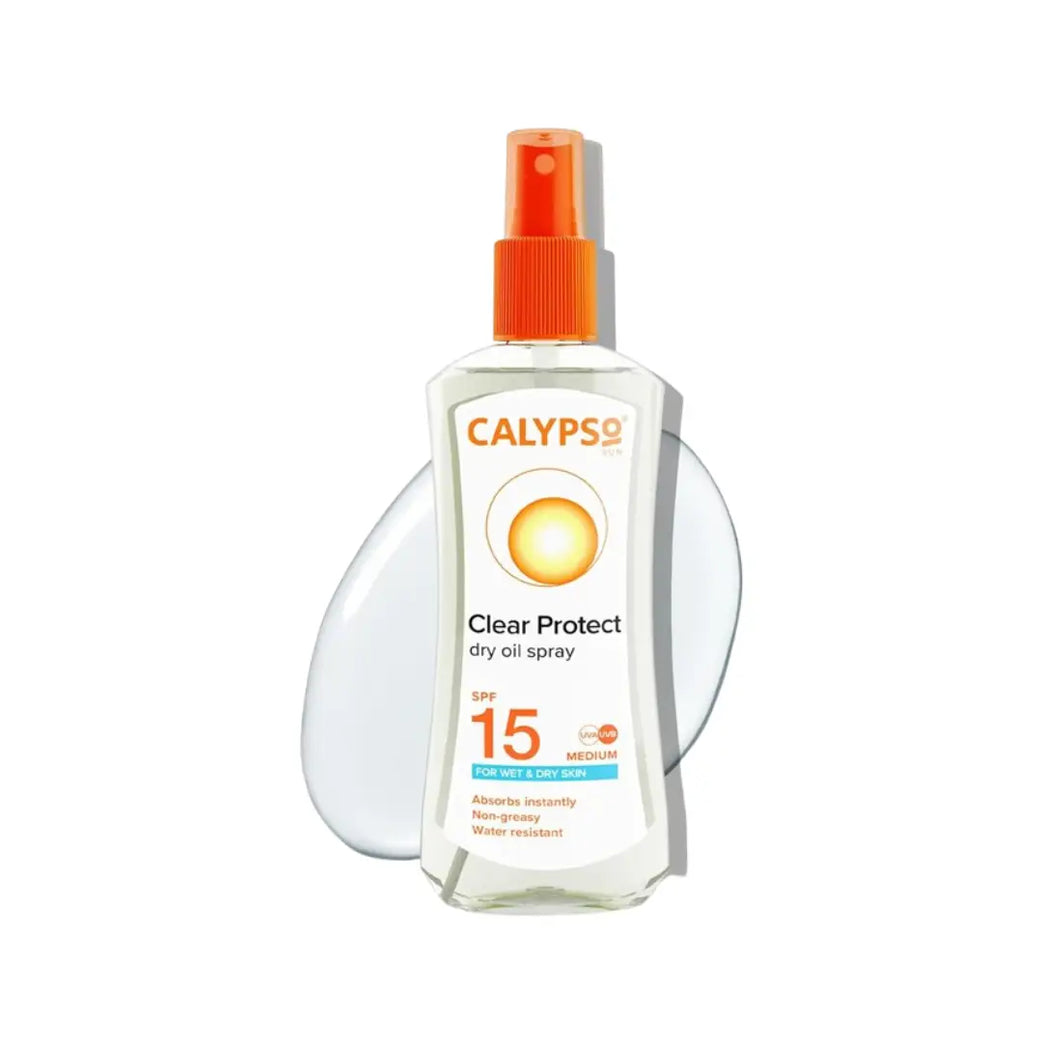 Calypso Clear Protect SPF15 Dry Oil Spray 200ML