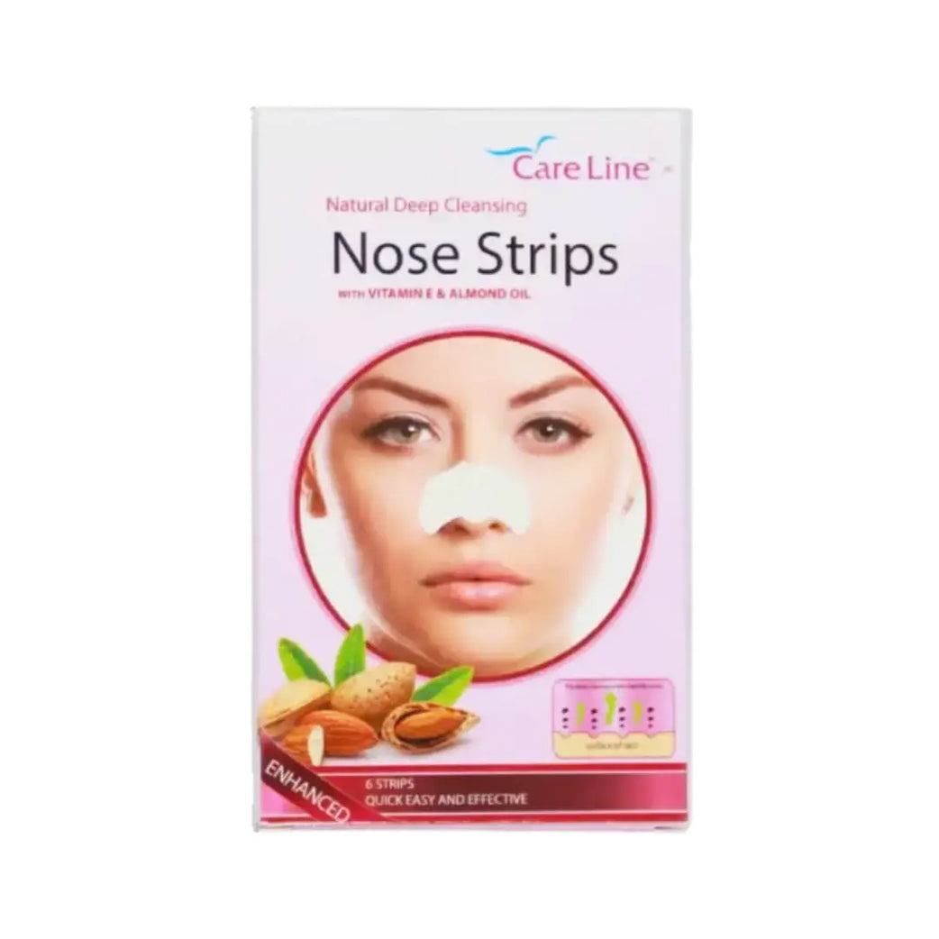 Careline Natural Deep Cleansing Nose Strips 6s – Pore Cleansing & Oil Removal Strips