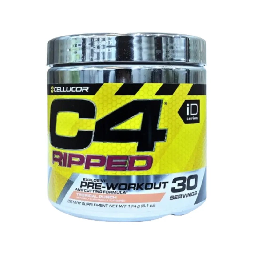 Cellucor C4 Ripped PreWorkout 174G Tropical Punch Serving 30