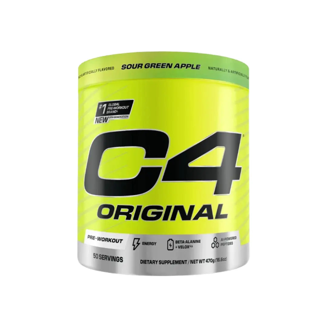 Cellucor C4 Original Preworkout 470g Sour Green Apple 50 Serv