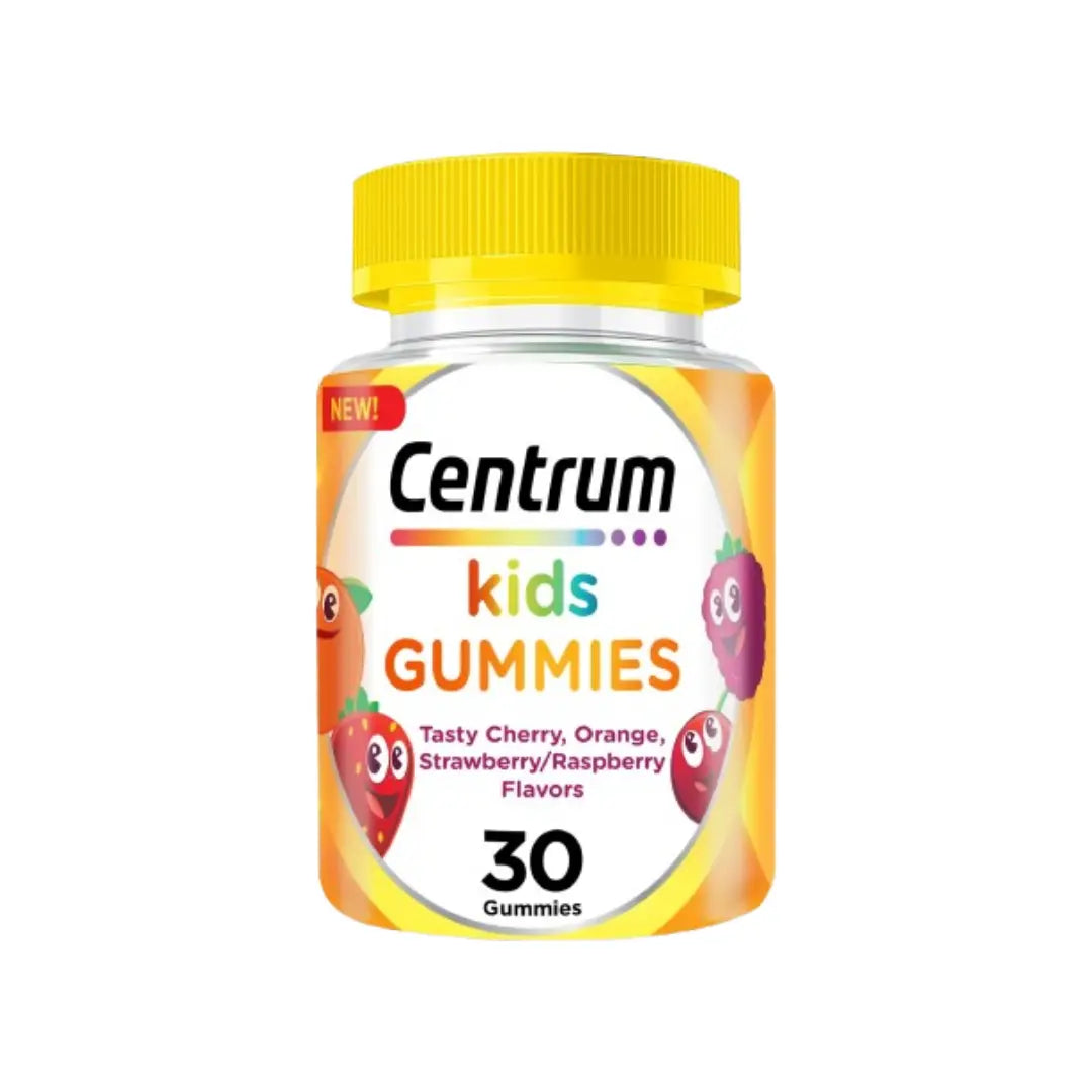 Centrum Kids Gummies 30s | Multivitamin Chewable Gummies for Children | Supports Immunity & Growth with Vitamin C & D