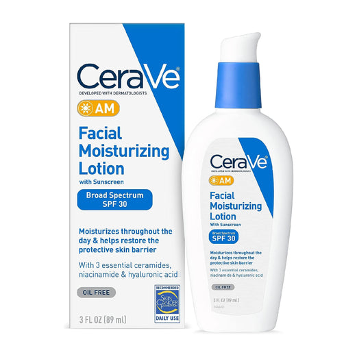 CeraVe AM Facial Moisturizing Lotion SPF 30 Oil Free 89 ml/60 ml