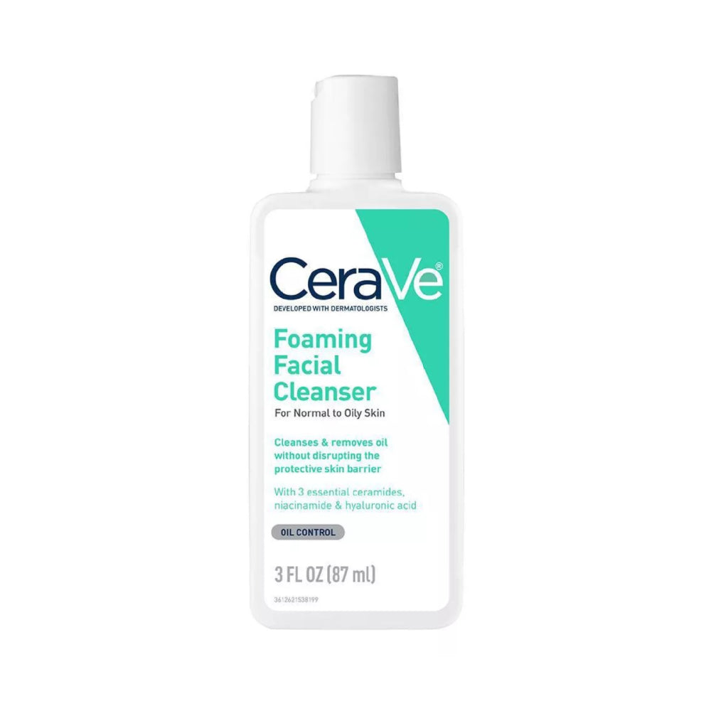 CeraVe Foaming Facial Cleanser for Normal to Oily Skin 87 ml