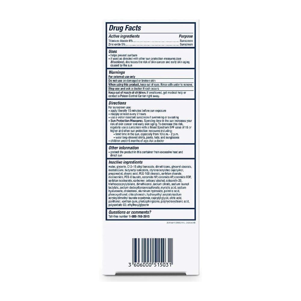 CERAVE SPF30 FACE HYDRATING MINERAL SUNSCREEN 75ML