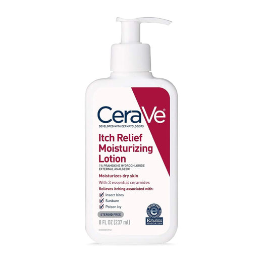 CeraVe Itch Relief Moisturizing Lotion  for Insect bites, Sunburn & Poison Ivy 8 fl. oz